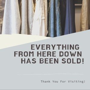 🌻THANK YOU FOR VISITING MY CLOSET!🌻